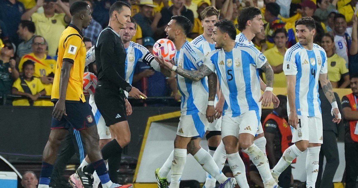 Lautaro Martínez, durísimo contra el árbitro Wilmar Roldán por Ecuador vs Argentina: "Nos amenazaba todo el tiempo con lo del Mundial"
