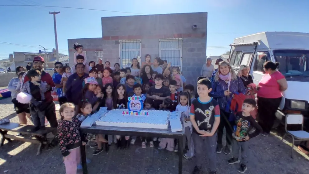 Barrio Santa Catalina celebró el "Día de las Infancias"