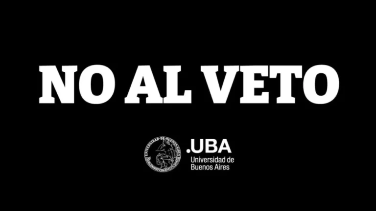 El Gobierno denunciará a la UBA por usar su web en protesta política contra el veto de Milei