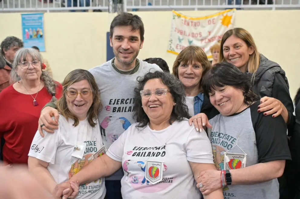 Torres acompañó el “Abuelazo Patagónico” junto a adultos mayores de Chubut y Santa Cruz