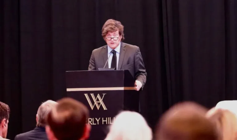 Milei ratificó su programa económico en Estados Unidos tras el revés en el Senado