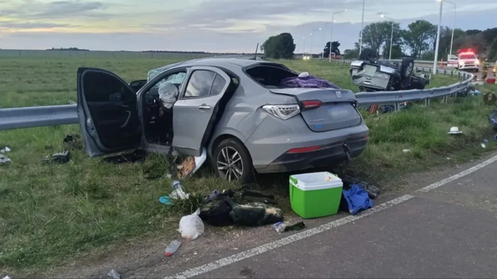 Murió mujer de Comodoro en choque frontal en La Pampa