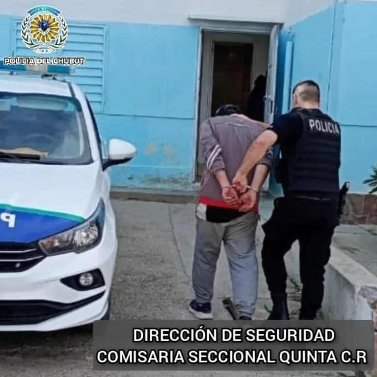 Un hombre armado fue capturado tras amenazar a un vecino