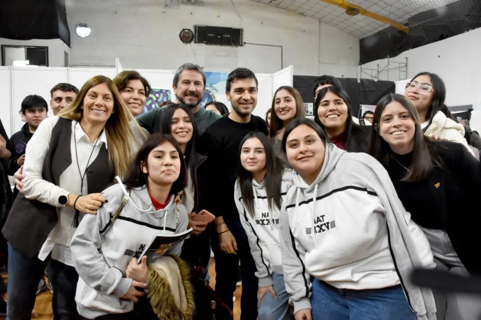 Merino y Nacho Torres inauguraron la Expo Educativa 2025