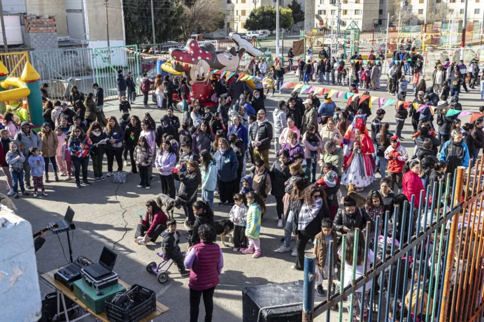 Gran cierre del Mes de las Infancias en el barrio 30 de Octubre