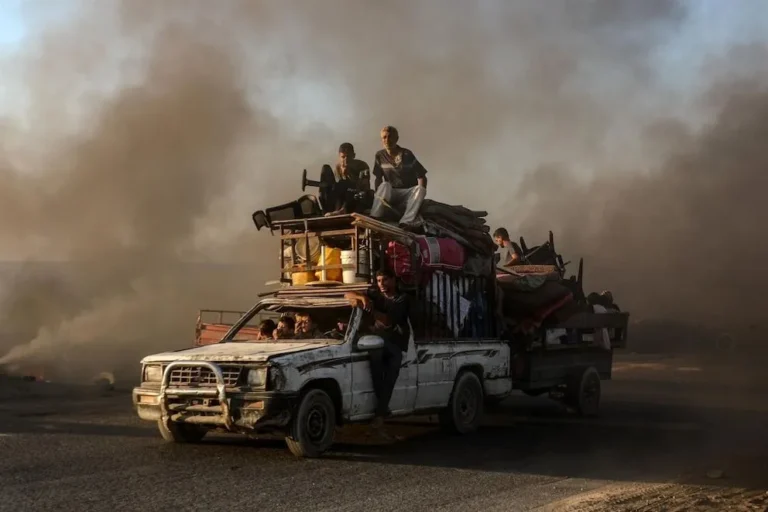 La ONU reporta 56.000 desplazados en Gaza en apenas cuatro días