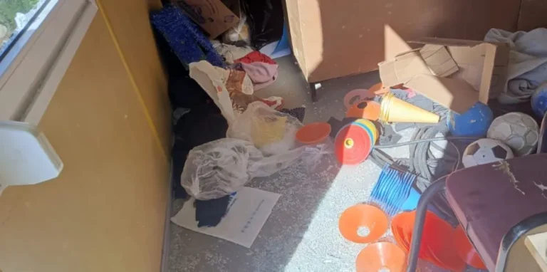 Robaron alimentos del merendero del Club Stella Maris