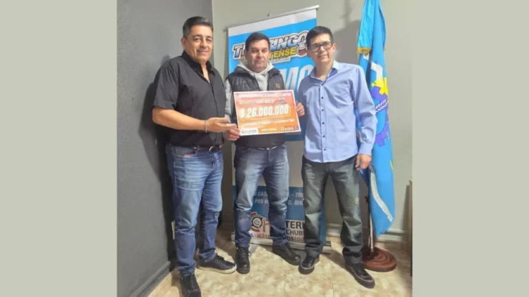 Trabajador de “La Trochita” ganó 26 millones en la Lotería del Chubut