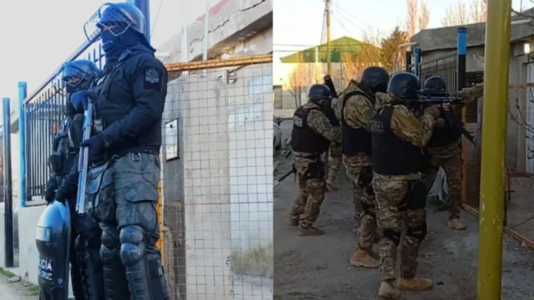 Allanamientos en Las Heras: armas, droga y seis personas bajo la lupa