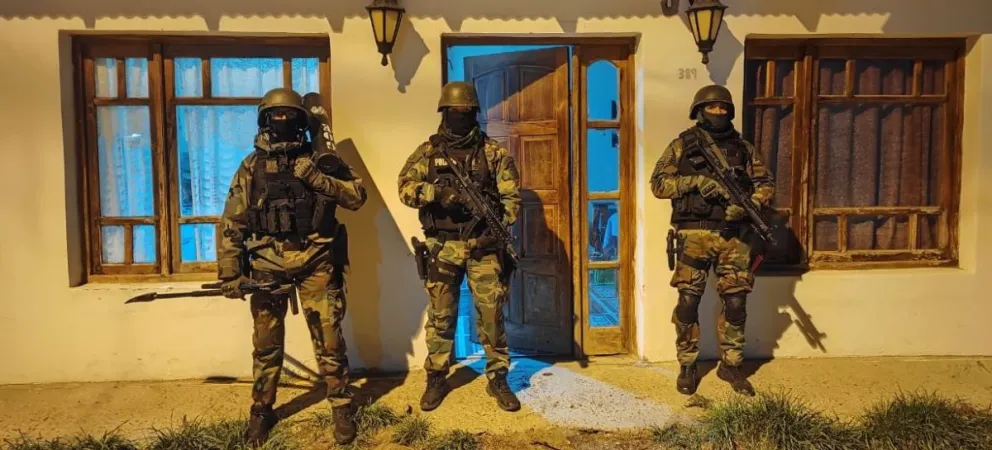 Desbarataron una banda que vendía drogas en Piedra Buena