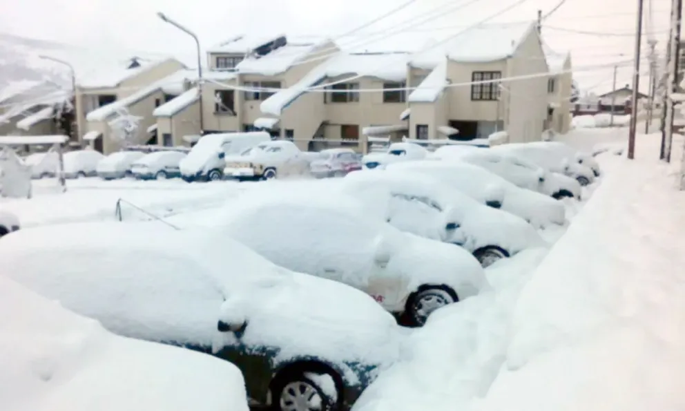 Alerta amarilla por nevadas en Chubut para este domingo