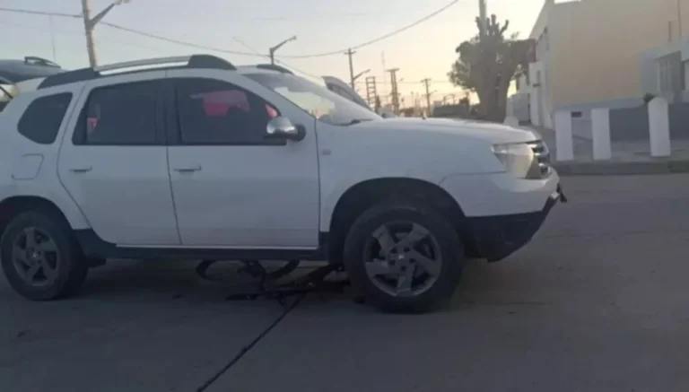 Una ciclista resultó herida tras ser embestida por una camioneta