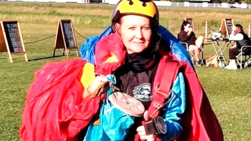 Tragedia en Miramar: una paracaidista murió tras fallar su equipo