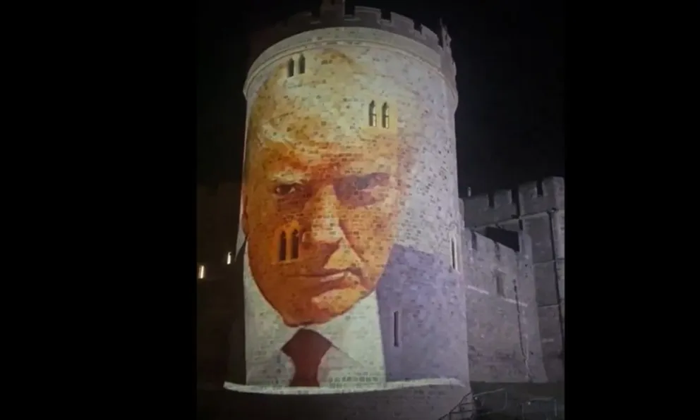 Cuatro detenidos tras proyección de videos de Trump y Epstein en el castillo de Windsor