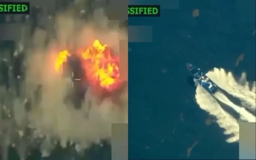 Trump anunció un nuevo ataque letal en el Caribe contra un barco con drogas