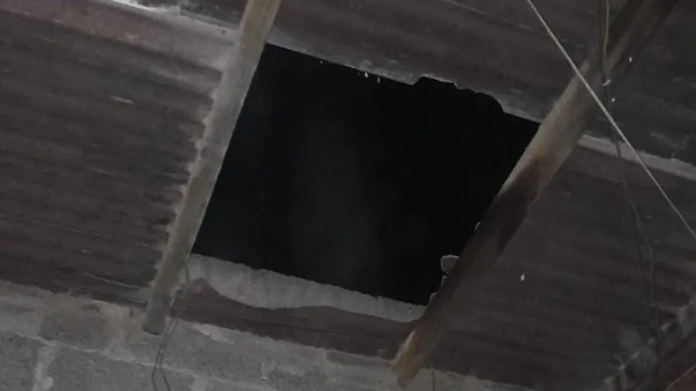 Policía sufre caída durante operativo en galpón: lesiones leves