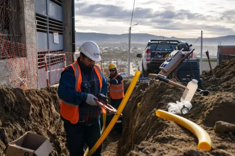 El municipio de Comodoro ya concretó obras de gas por más de $ 1.000 millones