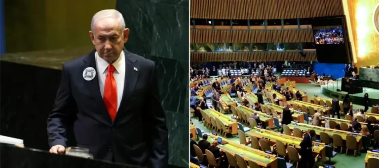 Abucheos y deserciones en la ONU durante el discurso de Netanyahu