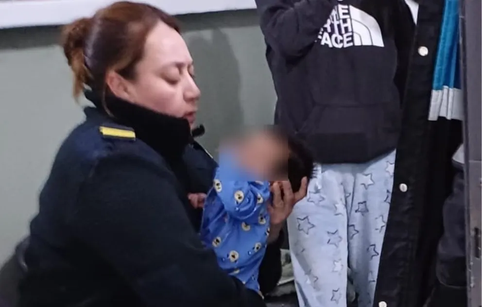Heroico: una policía salvó la vida de un bebé en Comodoro