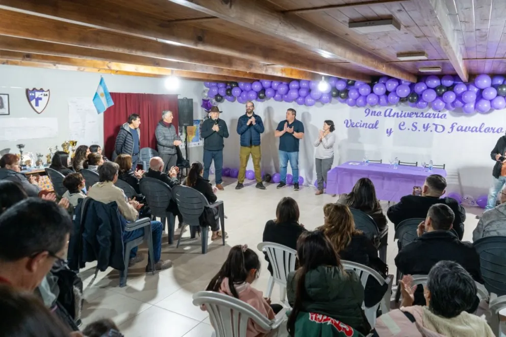 René Favaloro celebró su 9° aniversario con obras y anuncios