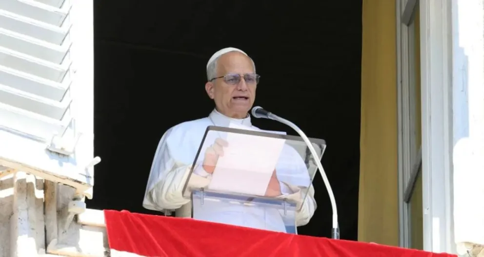 El papa León XIV pidió el fin de la violencia en Medio Oriente