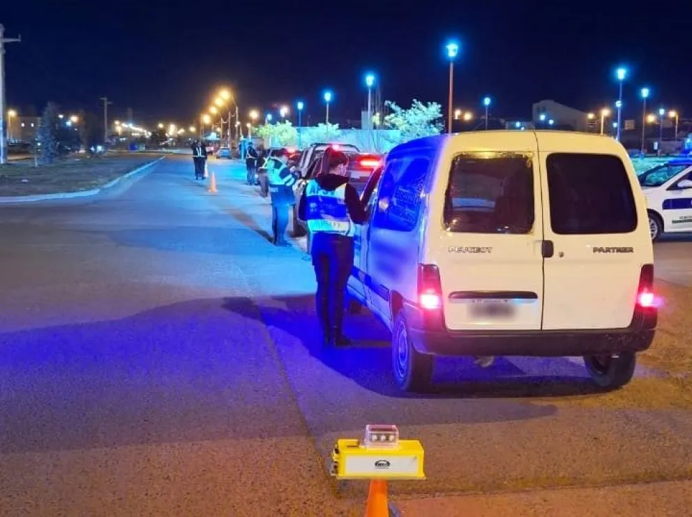 En Comodoro se detectaron 12 conductores ebrios durante el fin de semana