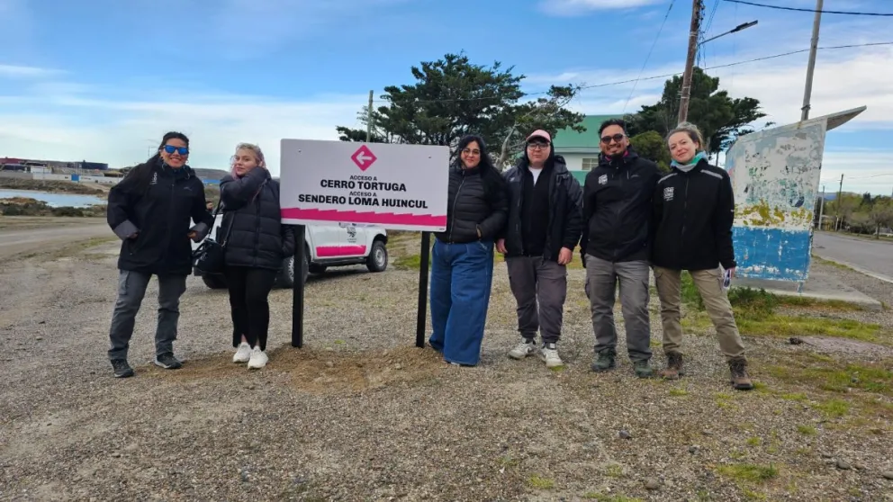 Comodoro suma un nuevo circuito de senderismo en Caleta Córdova