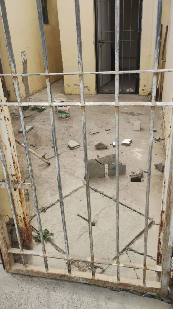 Robaron un tanque de agua en la vecinal de barrio Moure