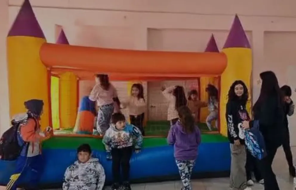 El fin de semana también festejaron el Día del Niño en el barrio Restinga Alí