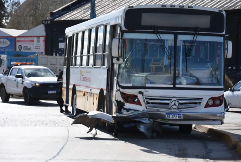 El colectivo de Diadema ya se había quedado sin frenos en su recorrido por el barrio