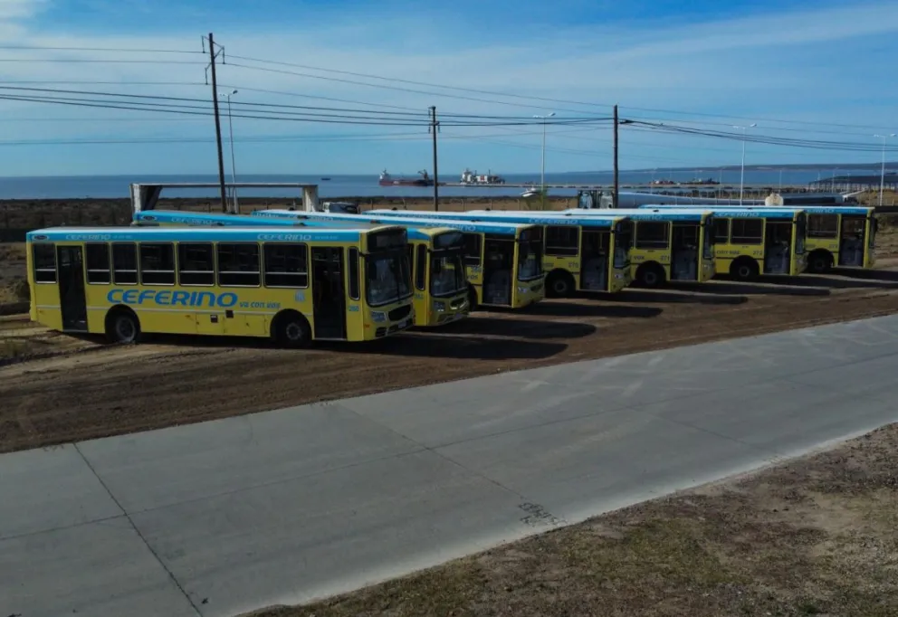 Llegan 10 colectivos nuevos adaptados para personas con discapacidad a Chubut