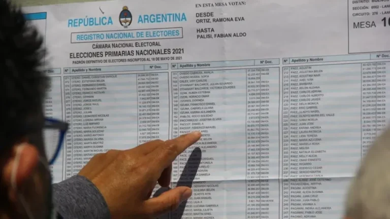 Elecciones 2025: ya se puede consultar el padrón definitivo