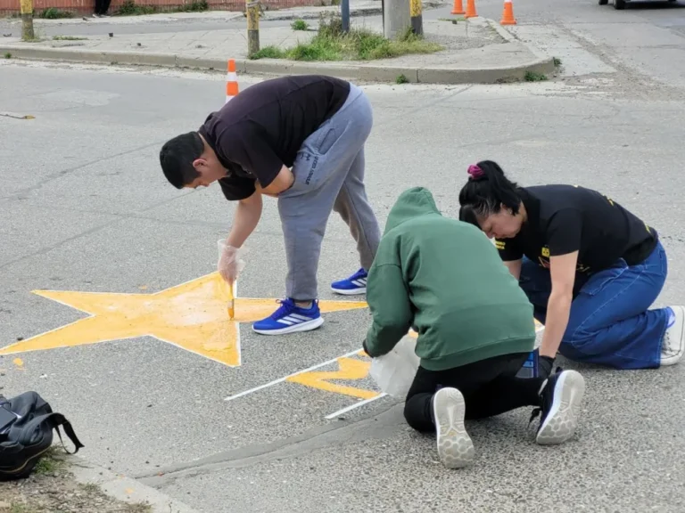 Dejaron inmortalizado el recuerdo de otras dos víctimas de siniestros viales en Comodoro