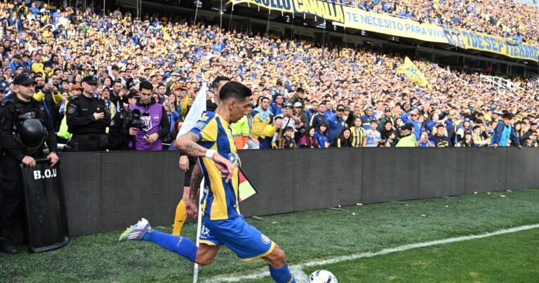 A Angel Di María le salen todas y logró otra vez lo que no puede Messi: golazo olímpico ante Boca