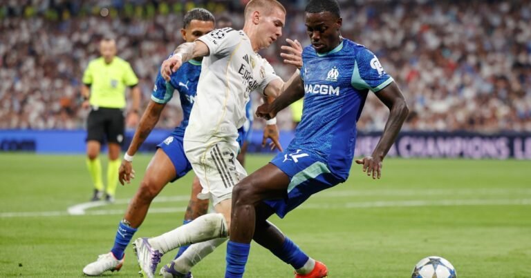 Franco Mastantuono debutó en la Champions con récord y el mundo se ilusiona con la estrella del Real Madrid: "Pertenece a este escenario"