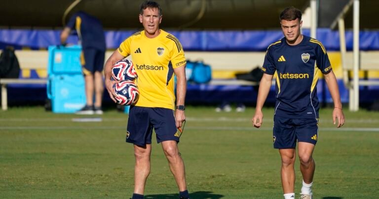 Boca volvió al trabajo sin Miguel Russo: quién estuvo a cargo de la práctica del plantel
