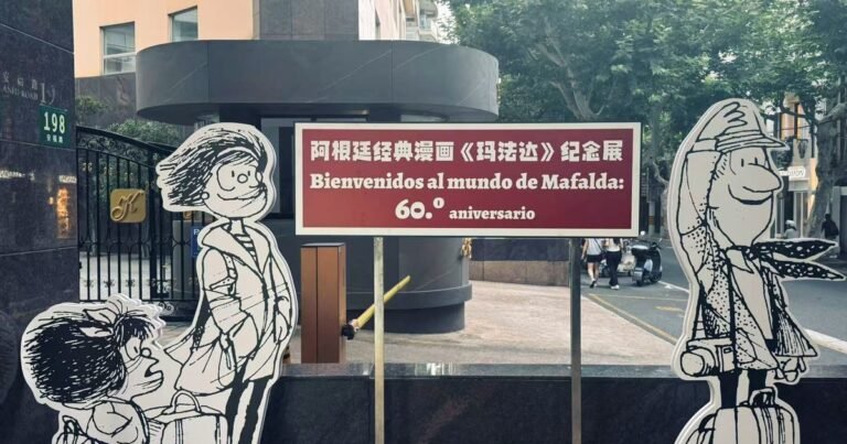 Quino en Shangai, Mafalda en el espejo