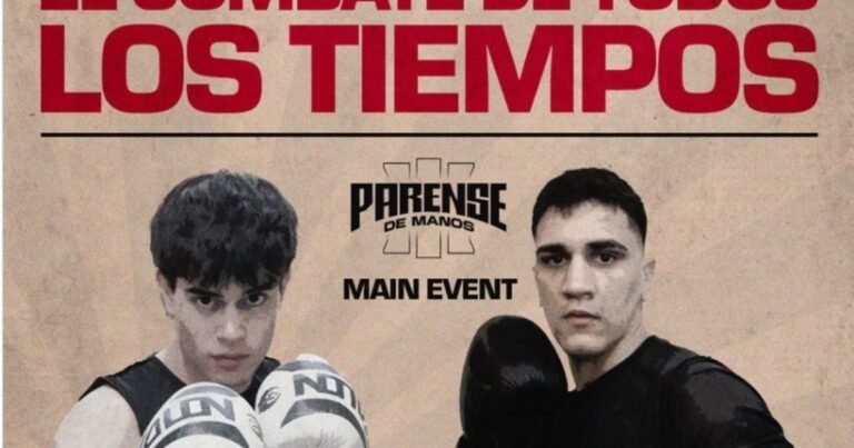 Párense de Manos 3: cuándo es el combate de Agustín Monzon vs. Franco Bonavena