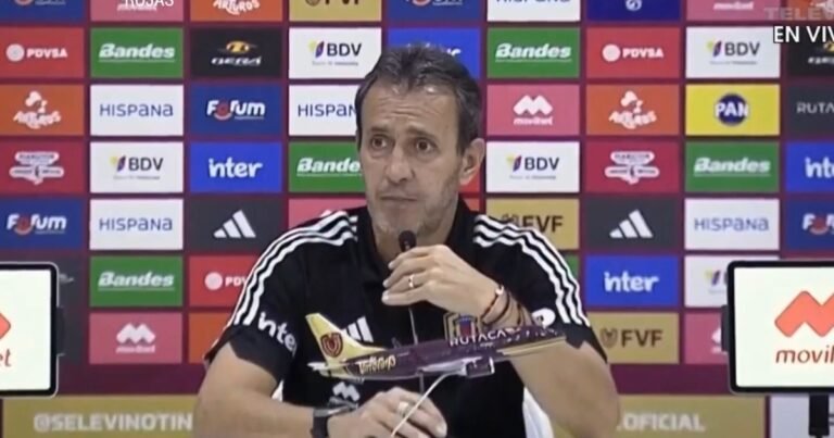 Venezuela se quedó sin repechaje ni Mundial: el dolor de Fernando Batista en una conferencia que duró 84 segundos y no tuvo preguntas