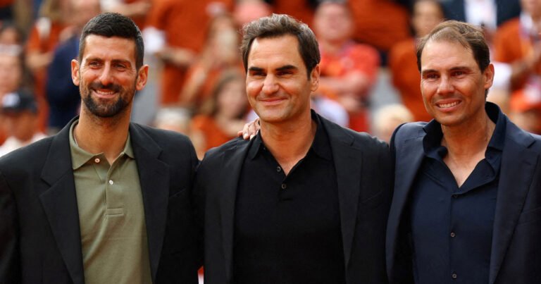 Novak Djokovic hizo una impactante revelación sobre su relación con Roger Federer y Rafael Nadal