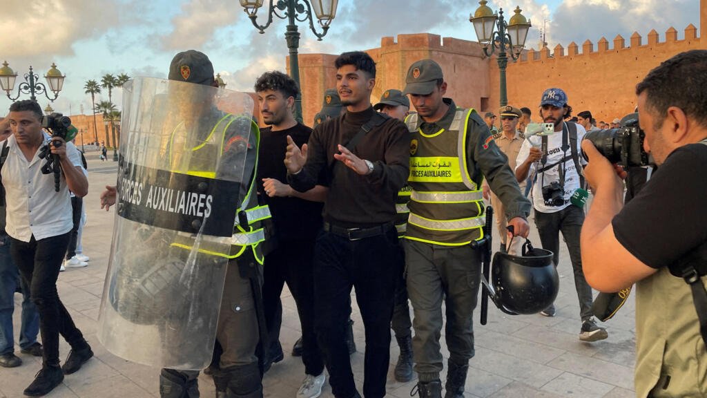 Jóvenes lideran protestas en Marruecos, exigen mejoras en educación y salud