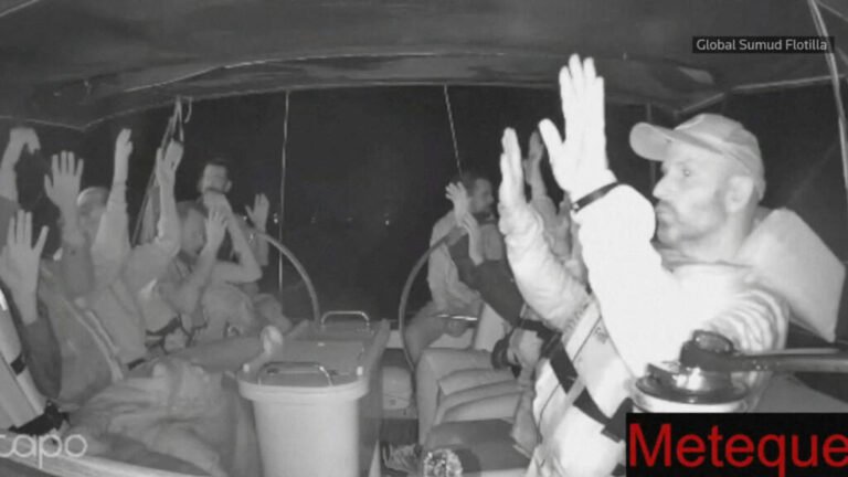 ¿Fue ilegal el ataque a la Flotilla Sumud? Esto dice la norma
