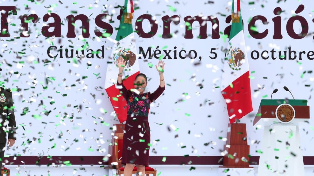 Sheinbaum apunta a pacto favorable con Trump y a ambicioso plan social tras su primer año de mandato