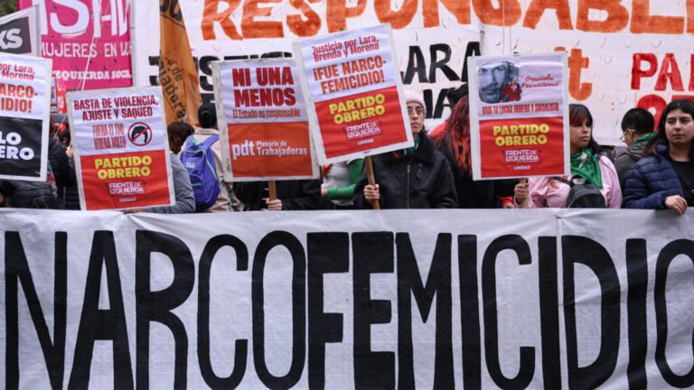Un triple feminicidio en Argentina expone el vínculo entre narcotráfico y violencia de género