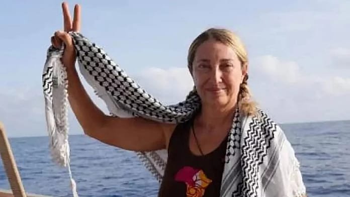 Reyes Rigo, activista española de la flotilla a Gaza, acusada formalmente de agresión en Israel