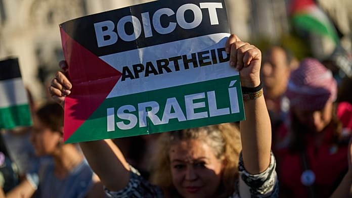 Con Madrid a la cabeza, decenas de ciudades españolas salen a la calle en apoyo a Gaza y la Flotilla