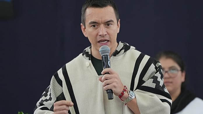 Noboa denuncia un intento de envenenamiento con regalos contaminados con químicos tóxicos