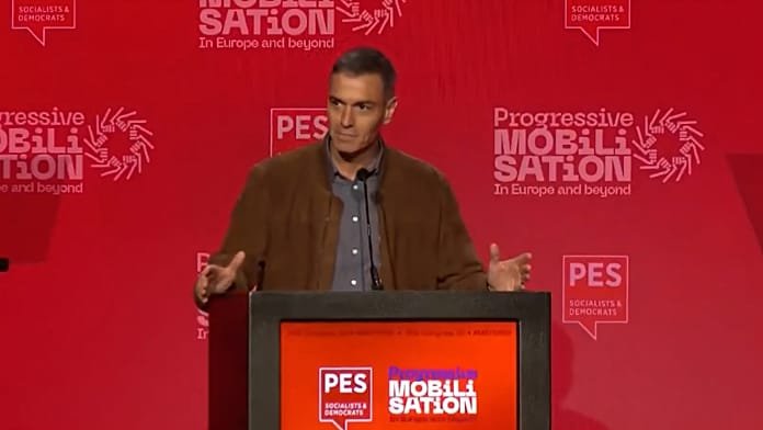 Sánchez propone un salario mínimo común para toda la Unión Europea