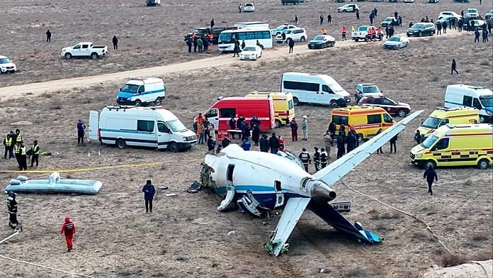 Putin admite la responsabilidad de Rusia en el accidente de avión de Azerbaiyán que dejó 38 muertos