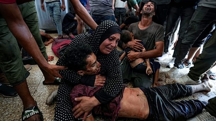 Palestinos en Gaza conmemoran dos años de conflicto y pérdidas